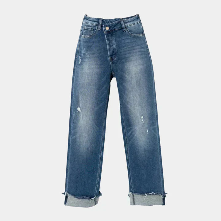 Hazel - Stylish High-Waisted Jeans
