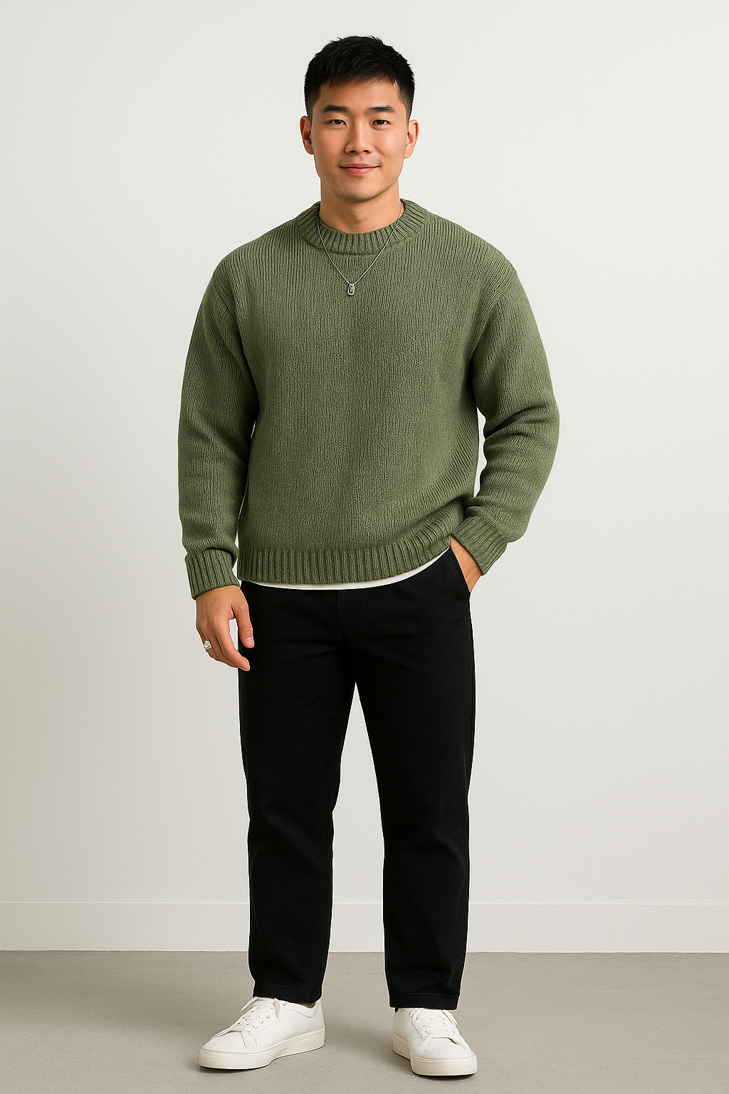 Long Sleeve Knit Sweater