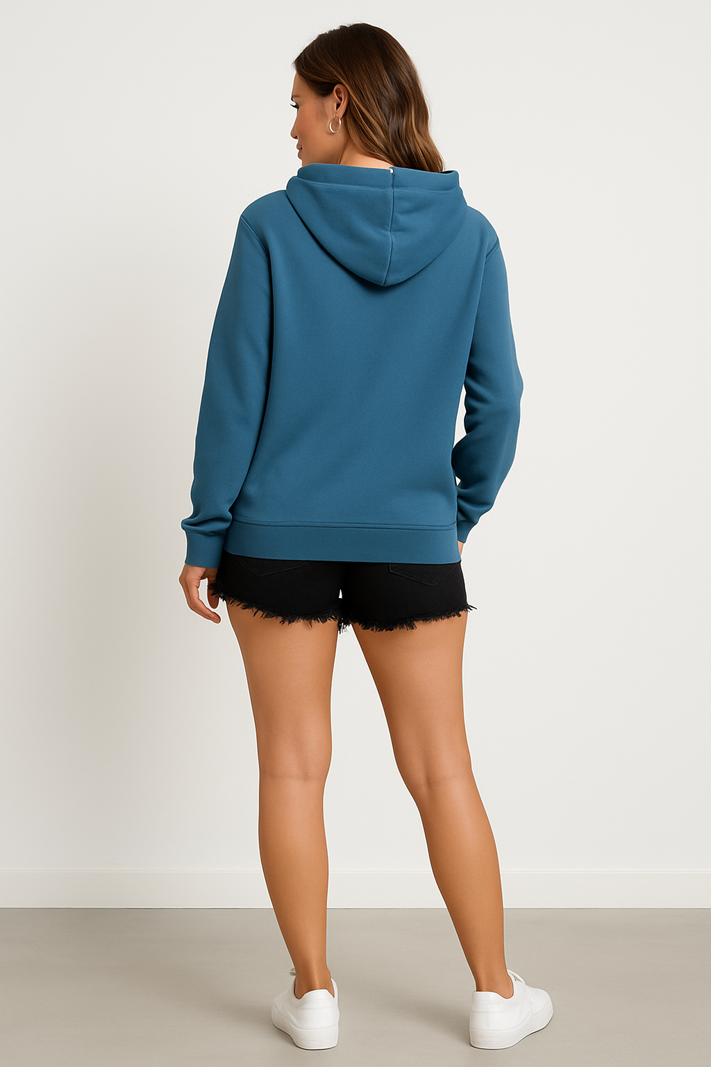 Relaxed Drawstring Hoodie