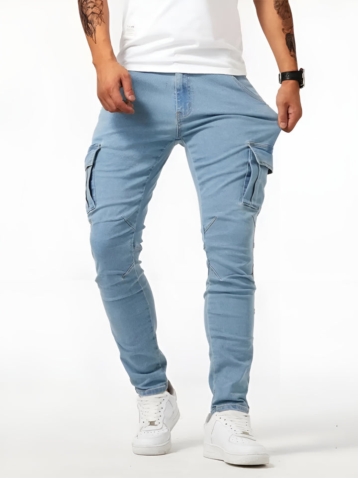 Men’s Casual Tapered Fit Cargo Pants