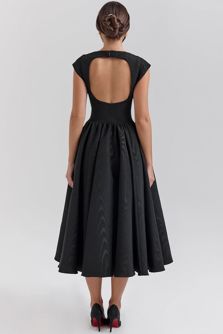 Women’s Fit-and-Flare Midi Dress