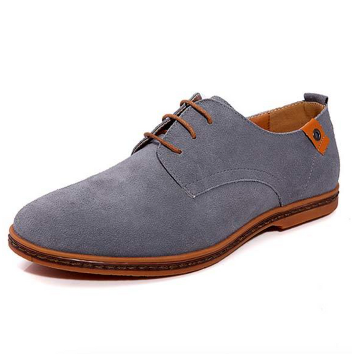 Men’s Classic Dress Shoes – Timeless Round-Toe Design with Refined Detailing