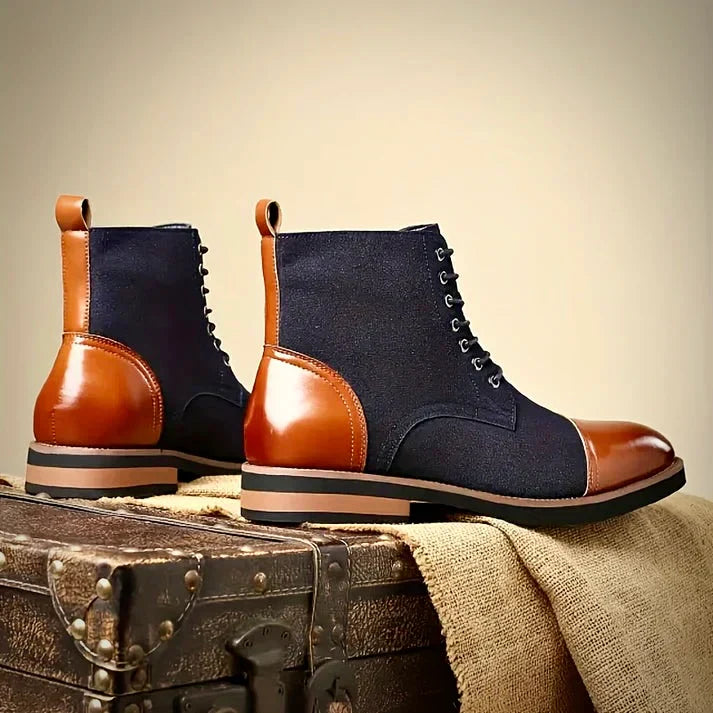 Men’s Modern Oxford Boots – Timeless Elegance with Everyday Functionality