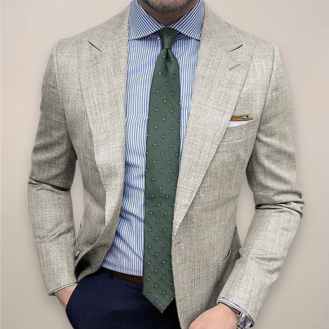 Men’s Tailored Everyday Blazer – Smart Lightweight Jacket for Work or Dinner