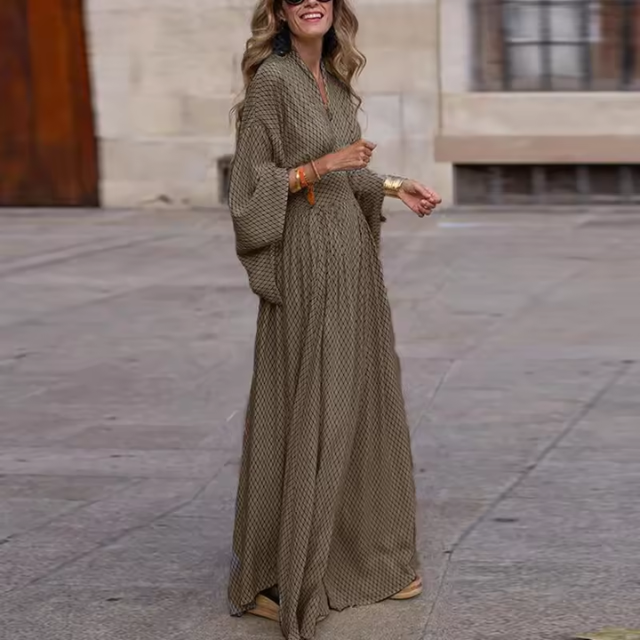 Alexis - Printed Maxi Dress