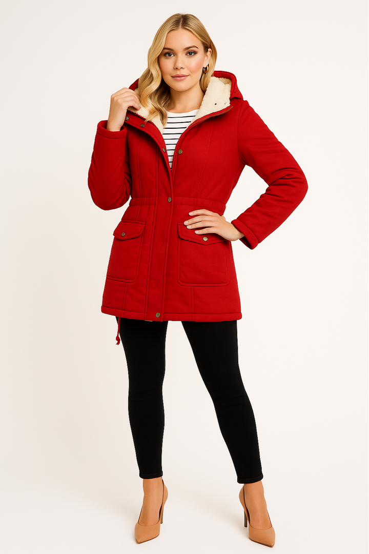 Women's All-Weather Plush Lined Parka Jacket