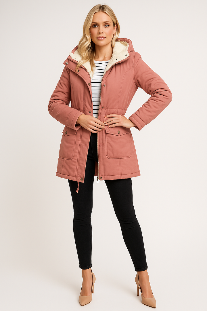 Women's All-Weather Plush Lined Parka Jacket