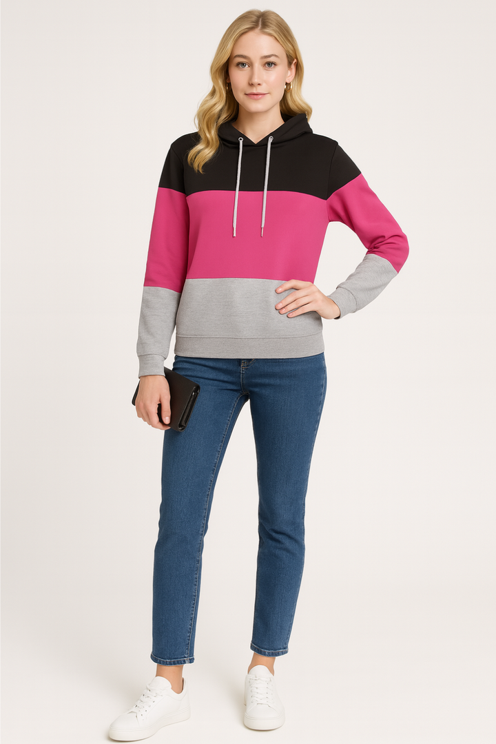 Women’s Color Block Sweatshirt