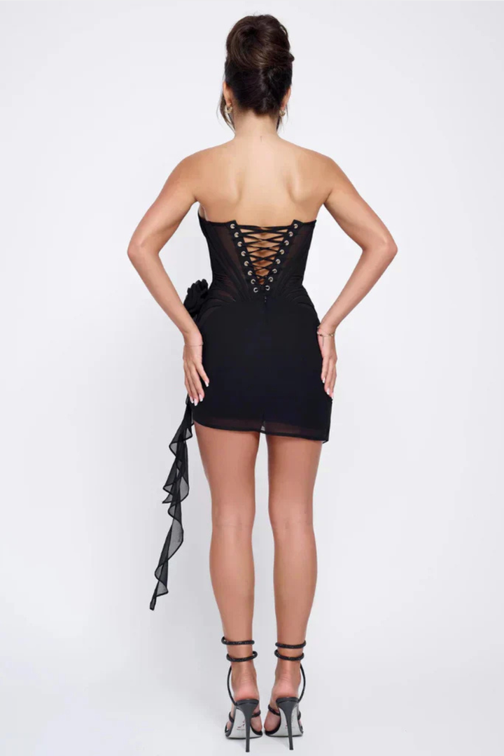 Women’s Elegant Corset Mini Dress
