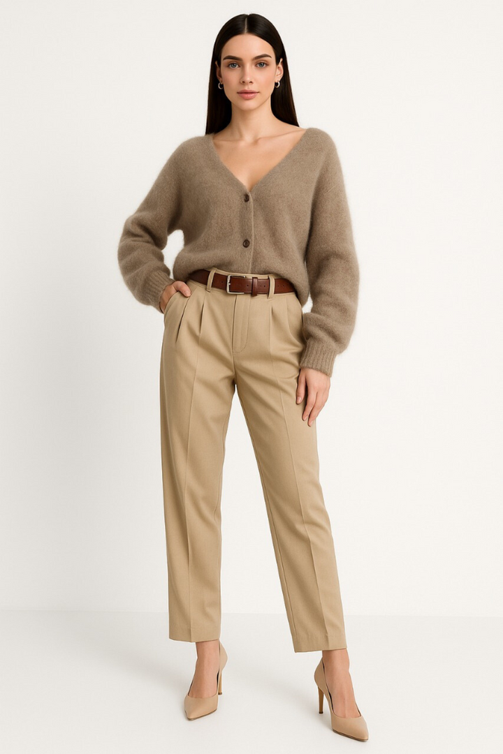 Women's Fine Wool Cardigan
