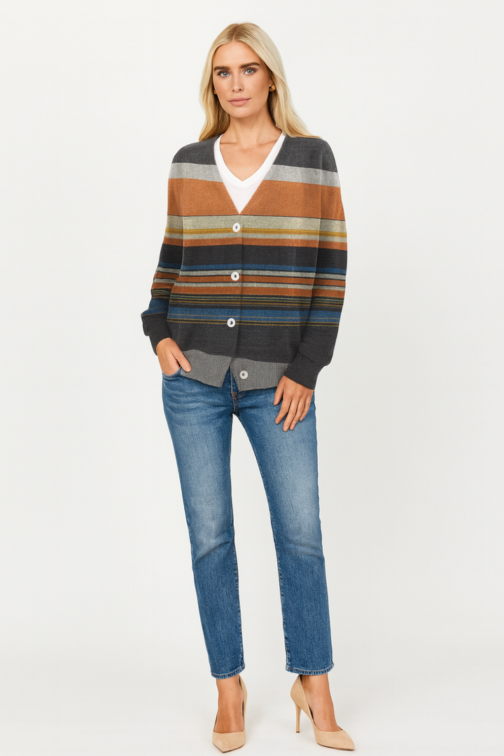 Women’s Floral Knit Cardigan