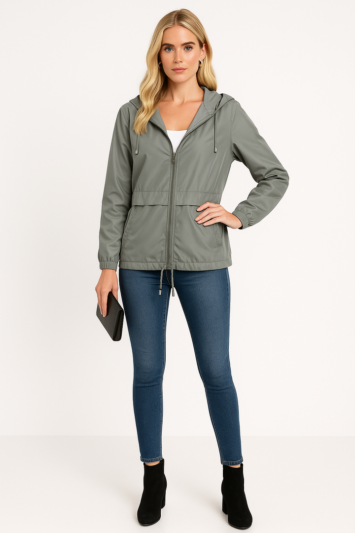 Women’s Hooded Lightweight Windbreaker
