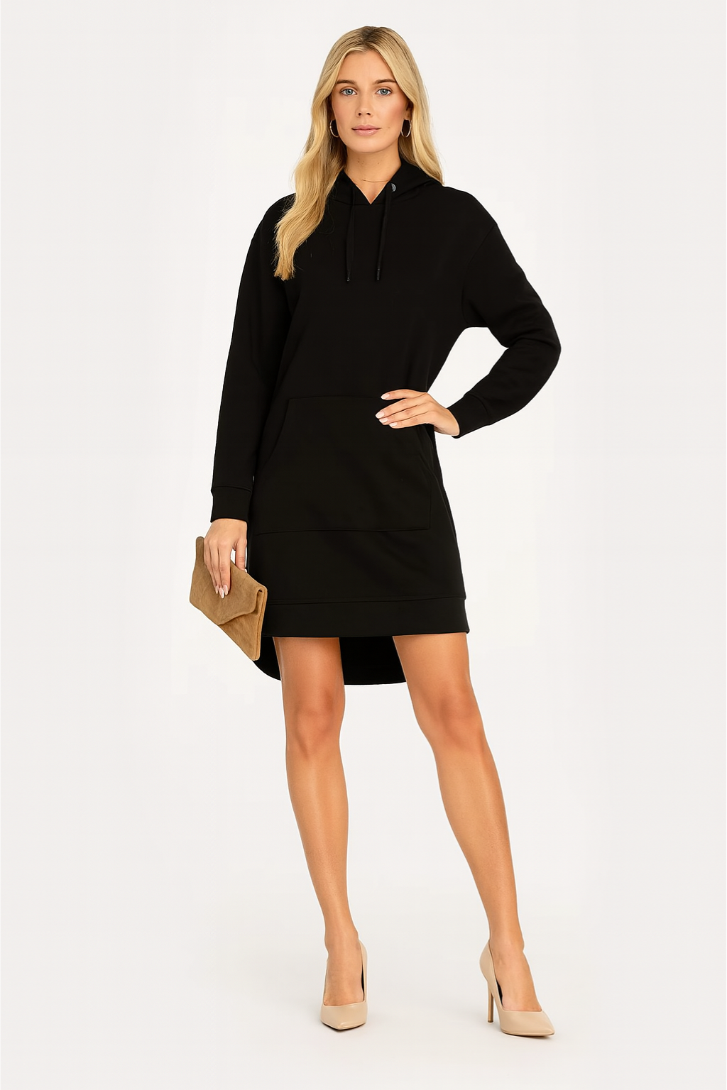 Women's Hoodie Dress with Hood