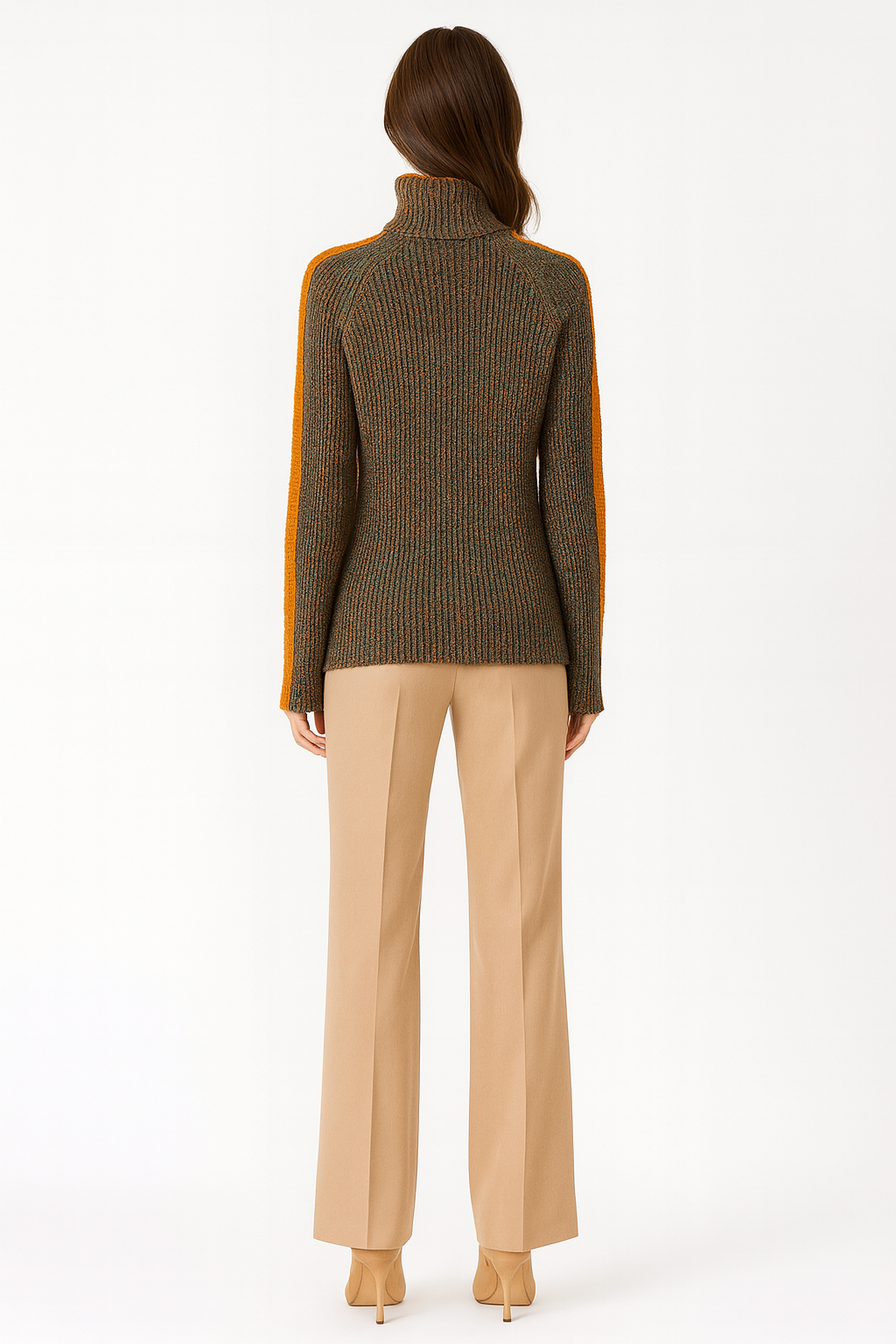 Women's Knitted Turtleneck Sweater