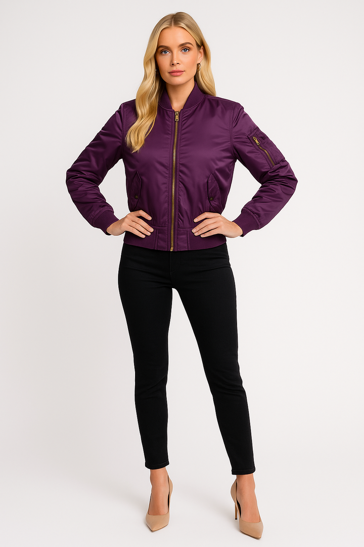 Women's Lightweight Bomber Jacket