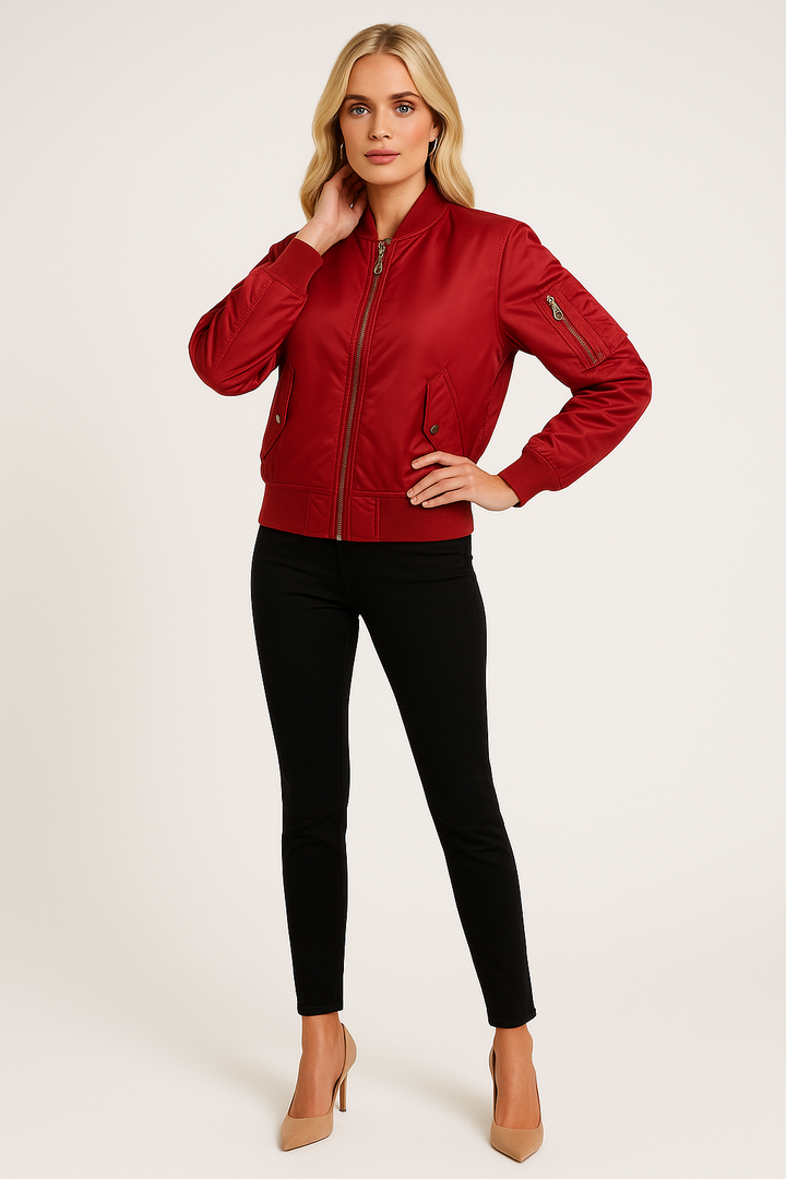 Women's Lightweight Bomber Jacket