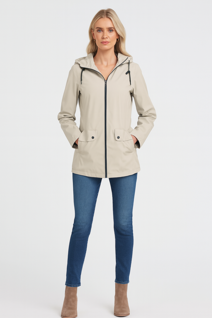 Women’s Lightweight Hooded Rain Jacket