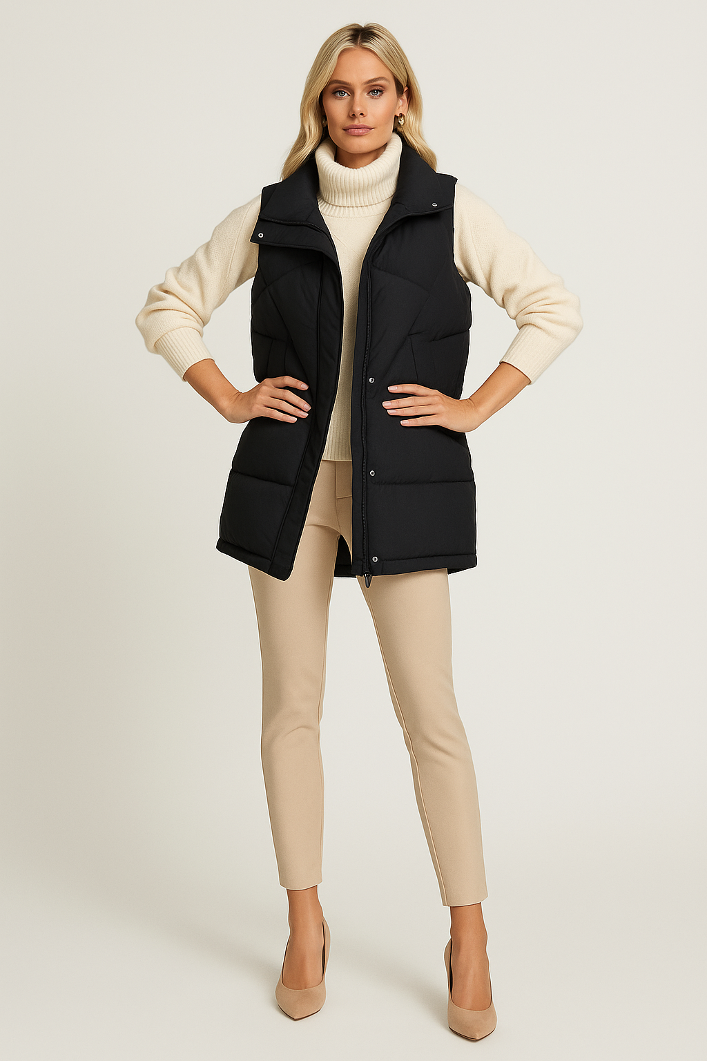 Women’s Lightweight Sleeveless Puffer Vest