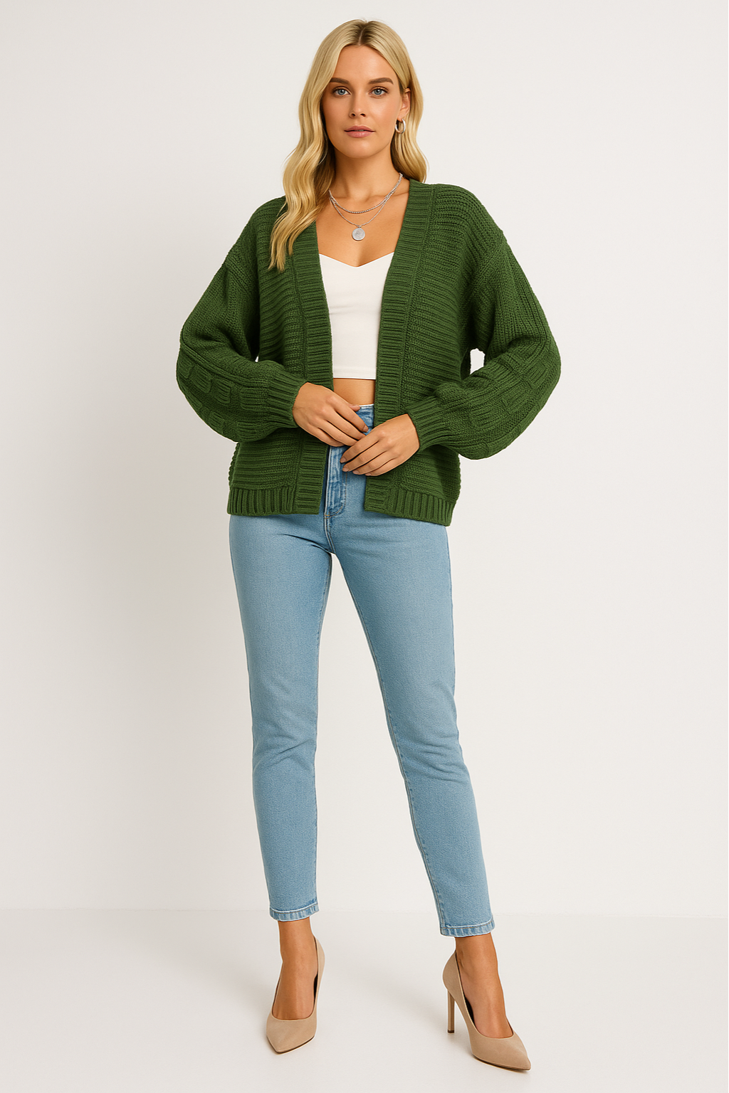 Women's Long Sleeve Cardigan