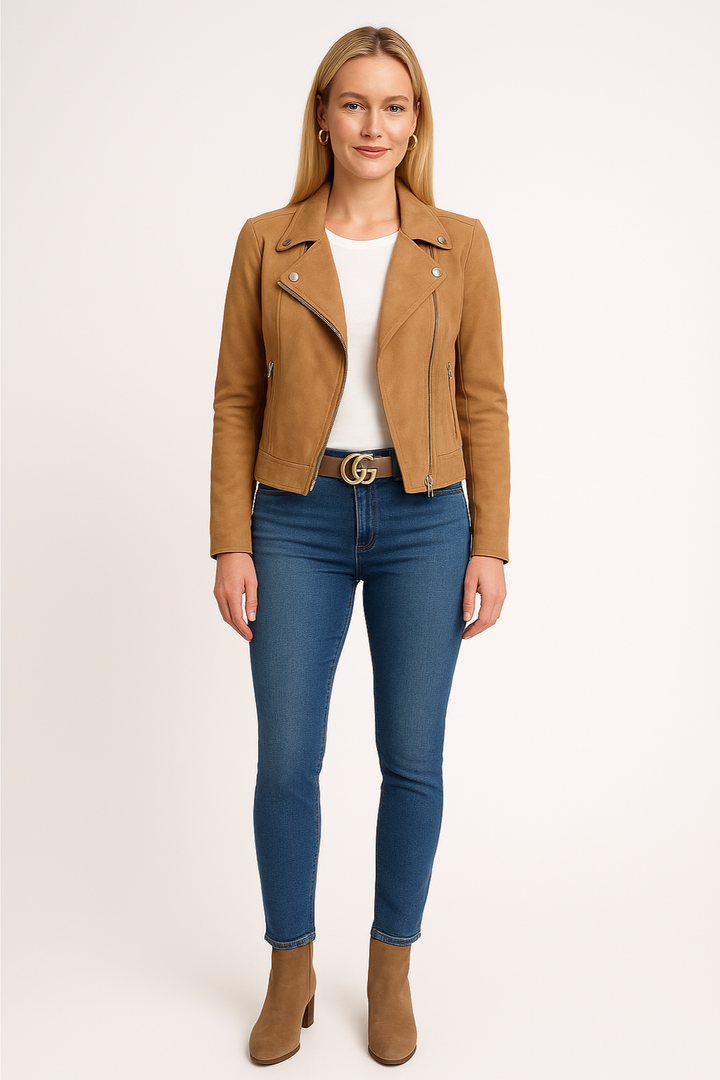 Women’s Zip-Front Long Sleeve Jacket