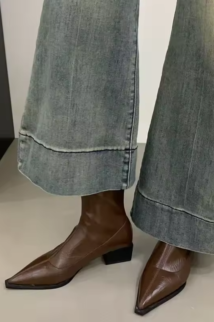 Women’s Modern Tapered Ankle Boots