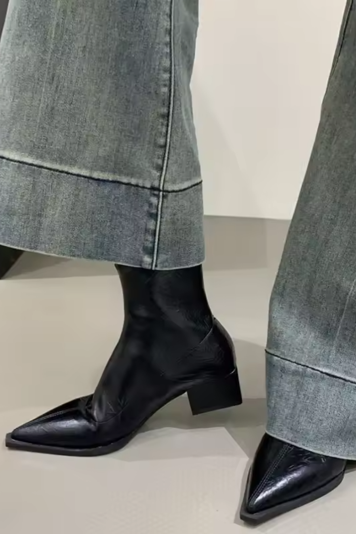 Women’s Modern Tapered Ankle Boots