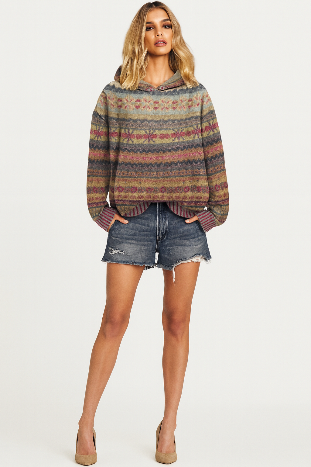 Women's Nordic Winter Hoodie