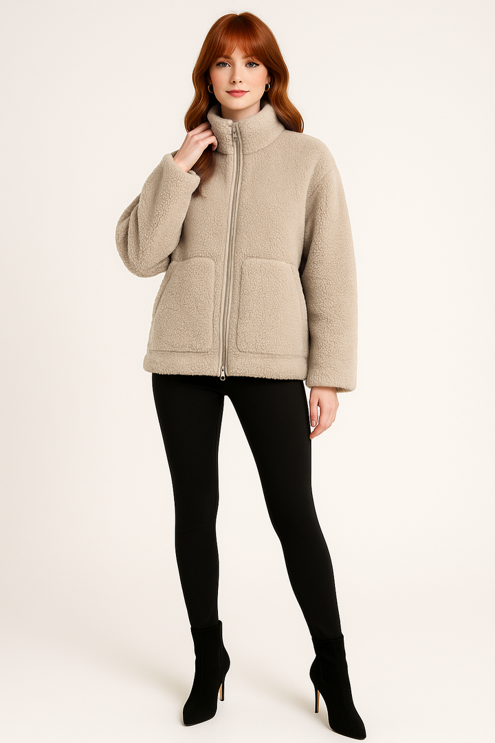 Women's Oversized Fleece Jacket