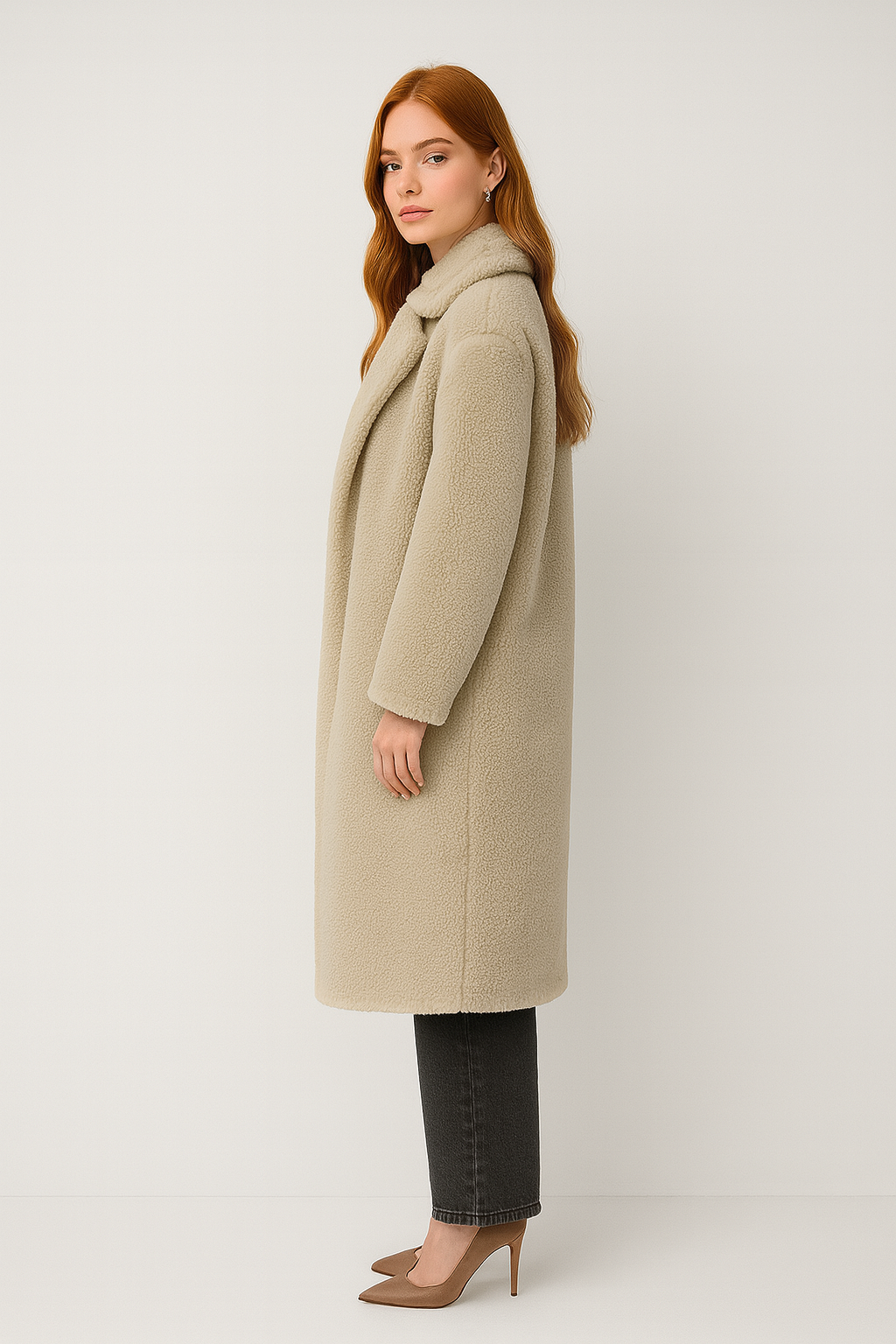 Women's Oversized Teddy Winter Coat