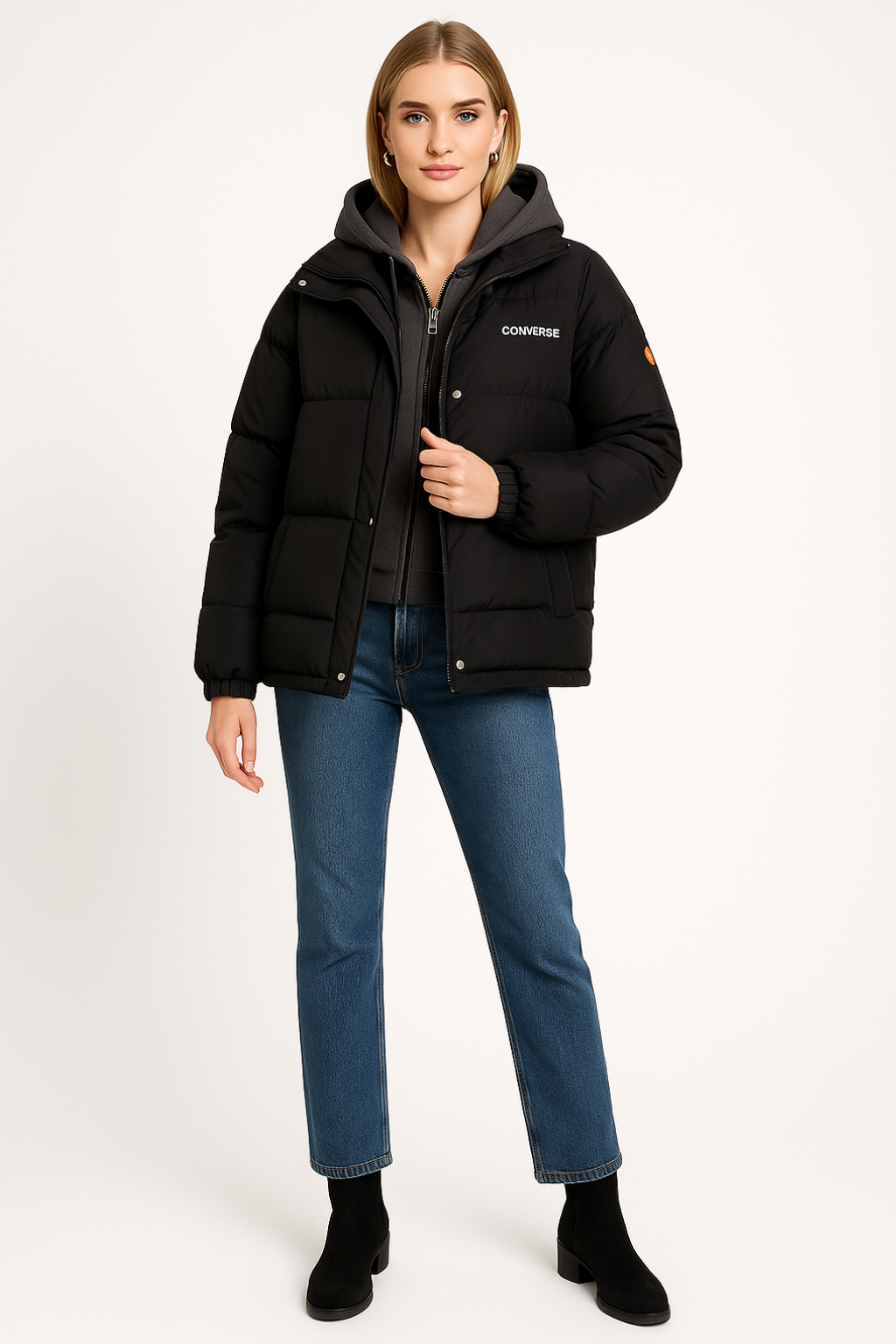 Women’s Oversized Winter Parka with Hood