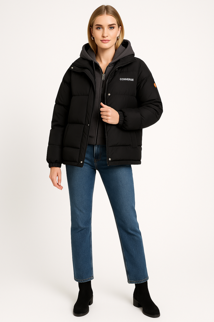 Women’s Oversized Winter Parka with Hood