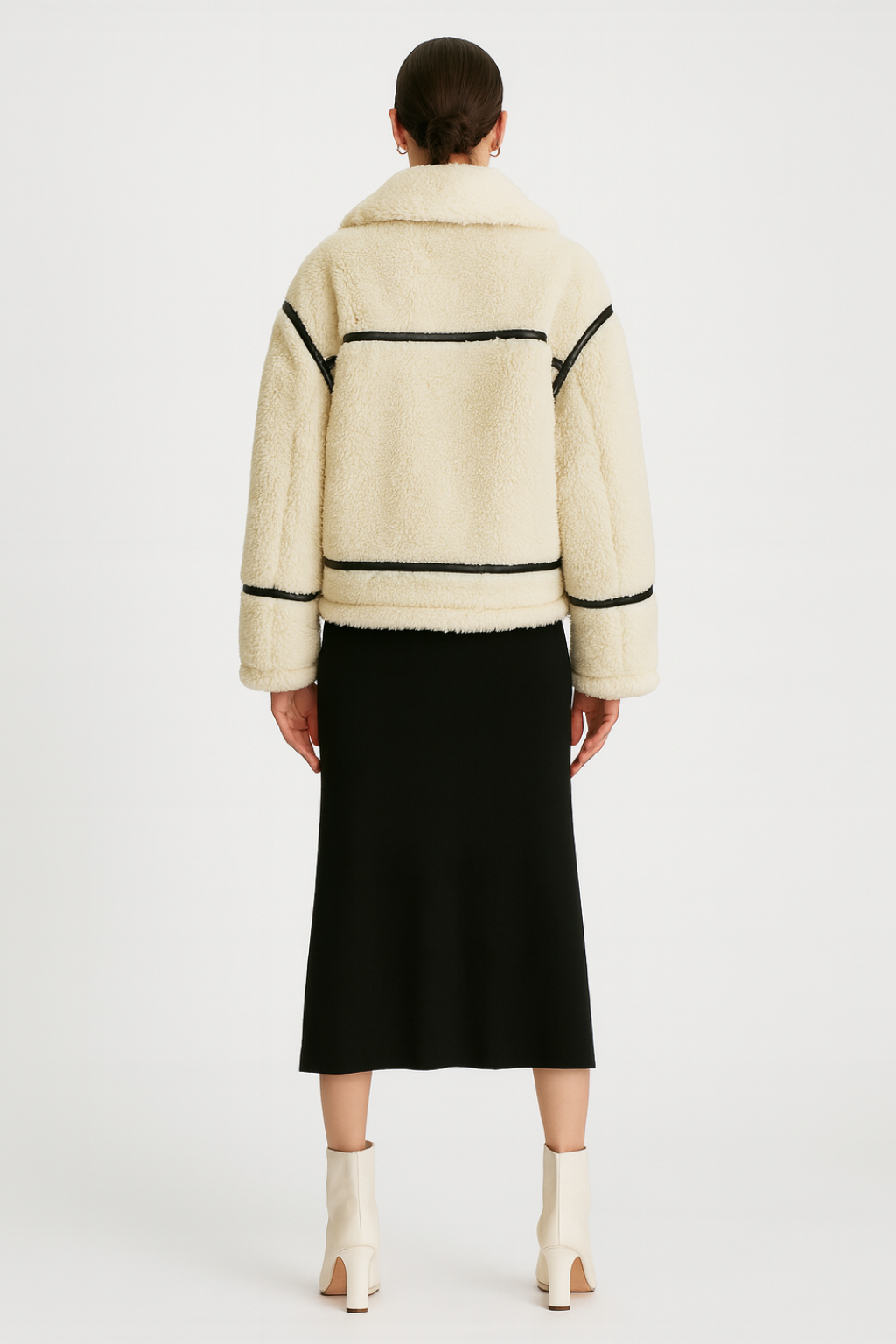 Women’s Oversized Zip Fleece Jacket