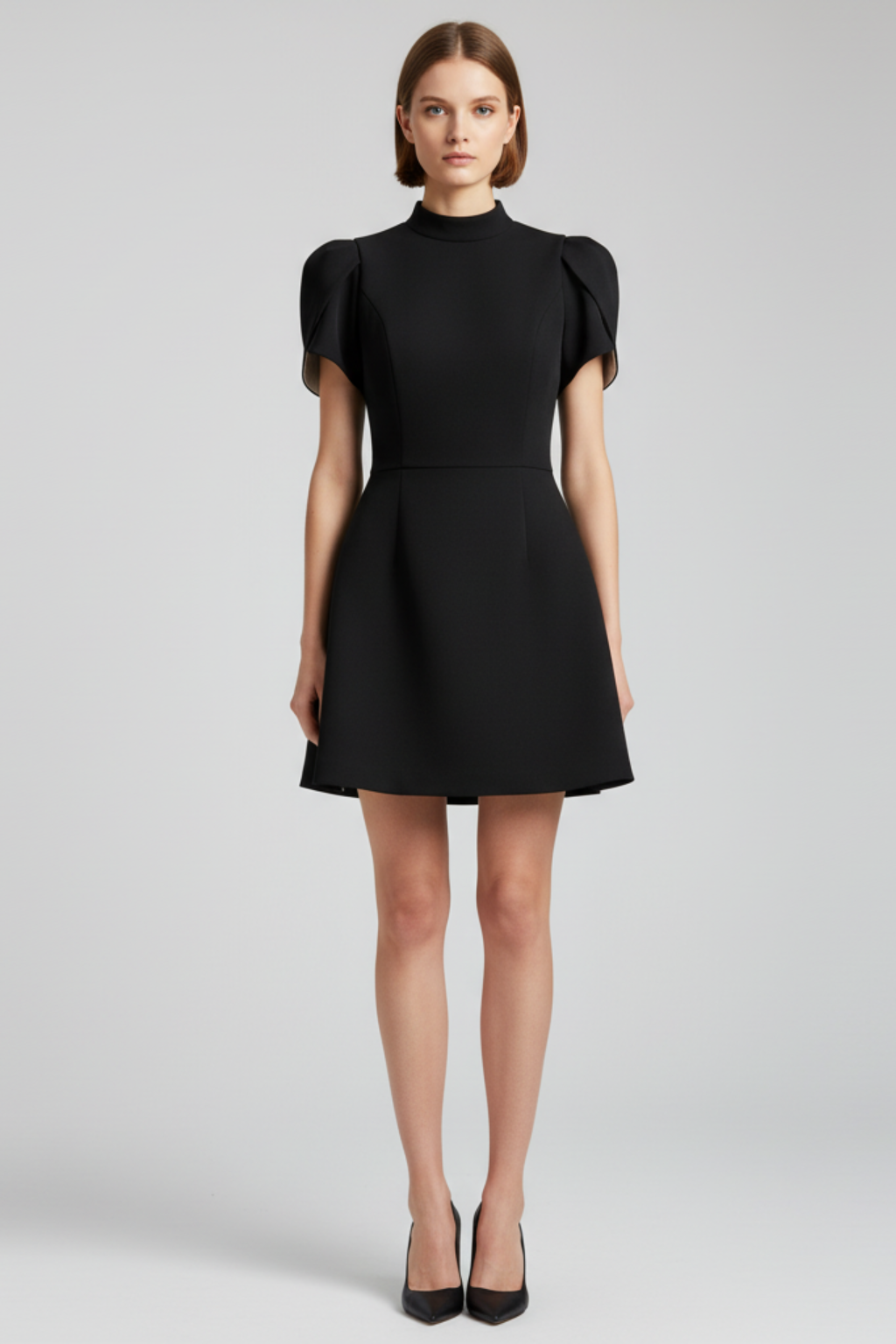 Women’s Petal Sleeve Mini Dress
