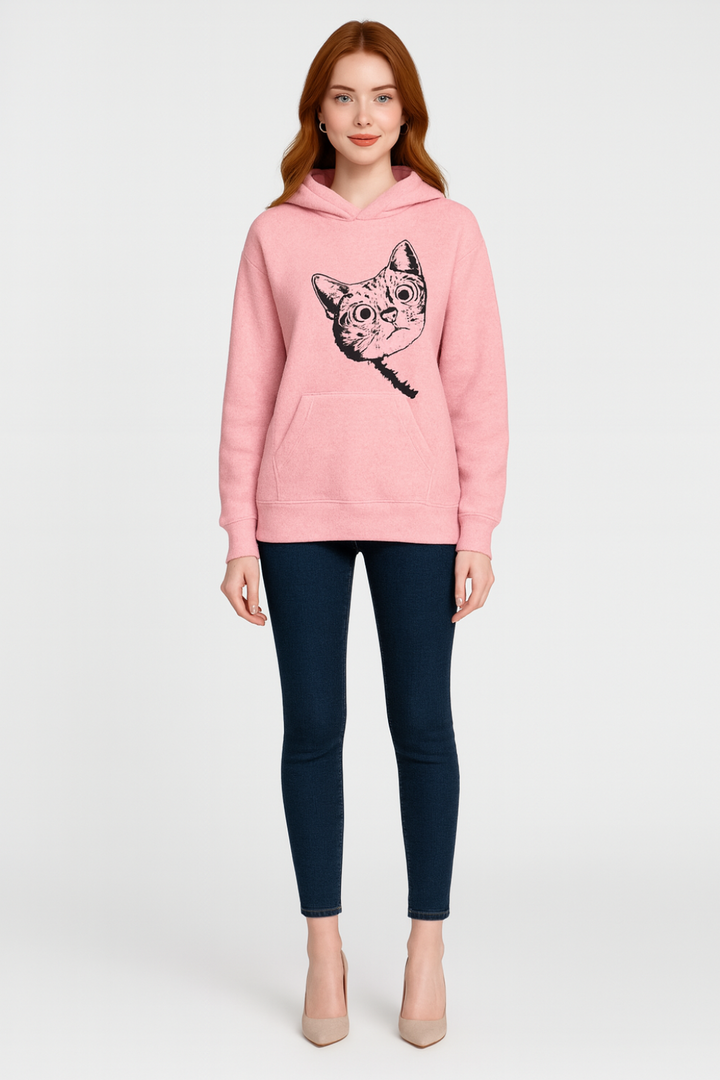 Women's Plush Oversized Hoodie