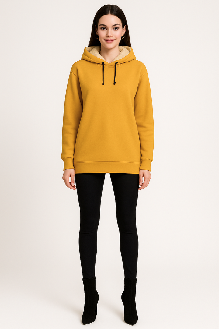 Women's Soft Fleece-Lined Hoodie