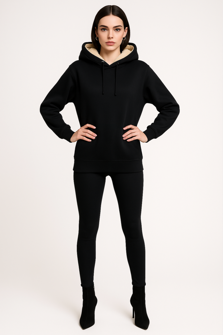 Women's Soft Fleece-Lined Hoodie