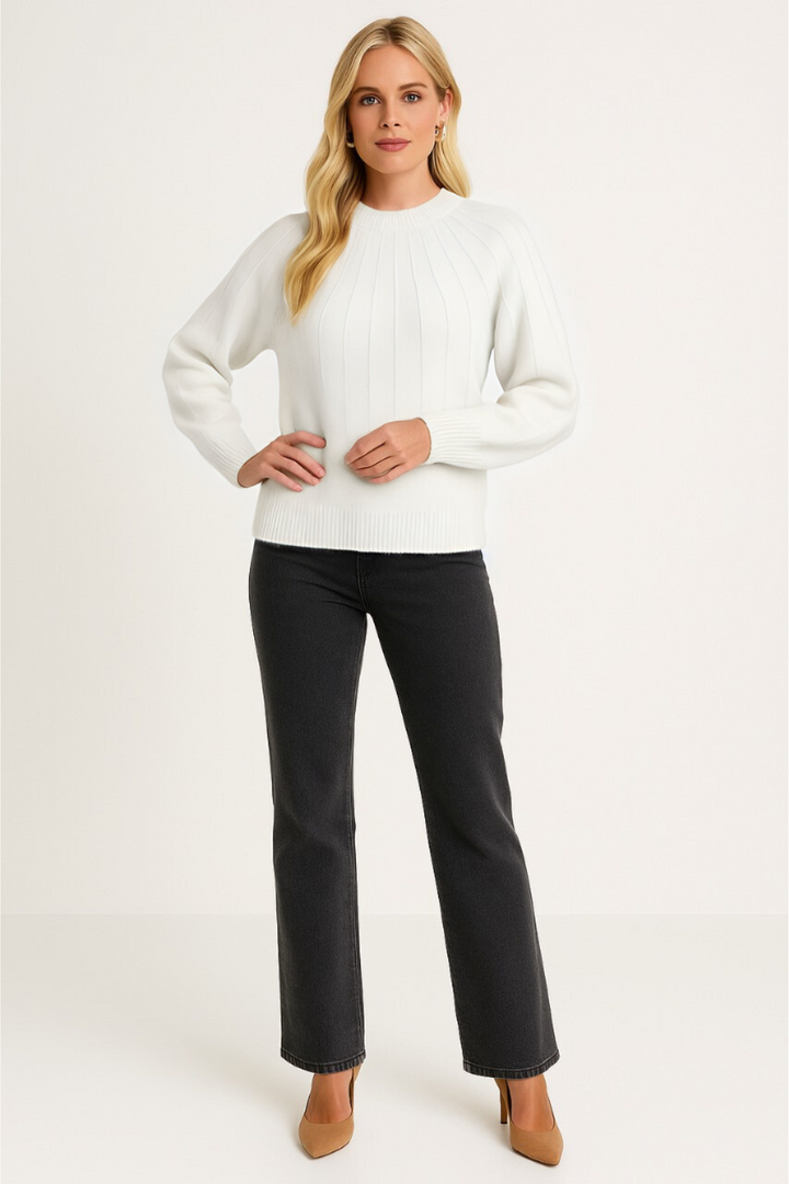 Women's Soft Fluffy Knitted Sweater