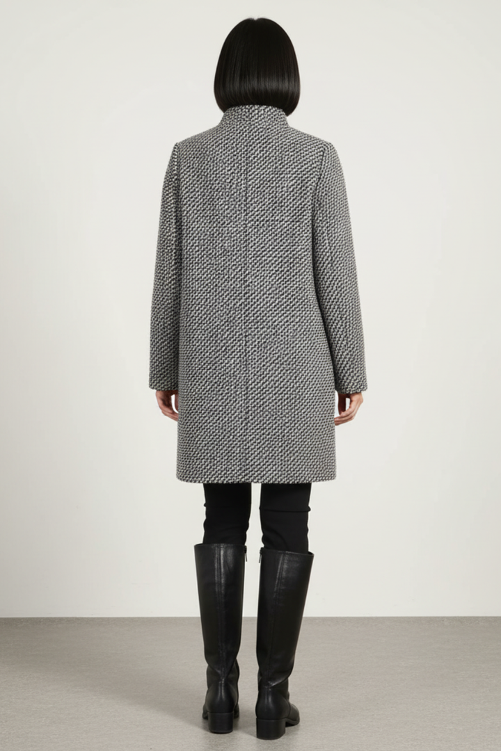 Women’s Sophisticated Grey Winter Coat