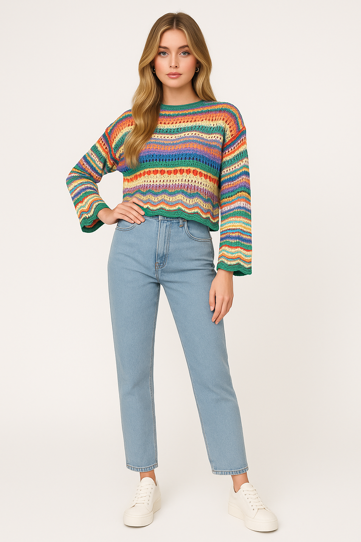 Women's Trendy Loose Knit Sweater