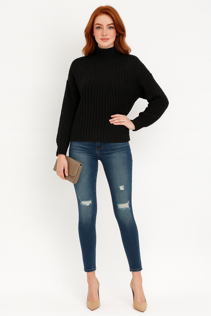 Women's Warm Loose Knit Sweater