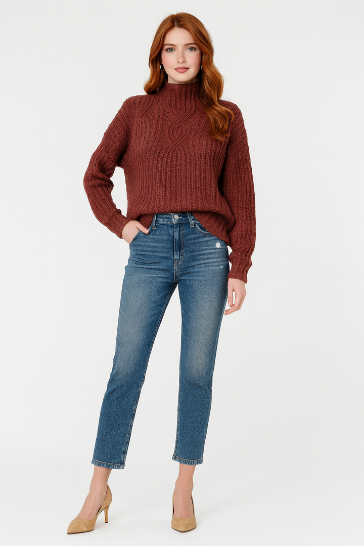 Women's Warm Loose Knit Sweater