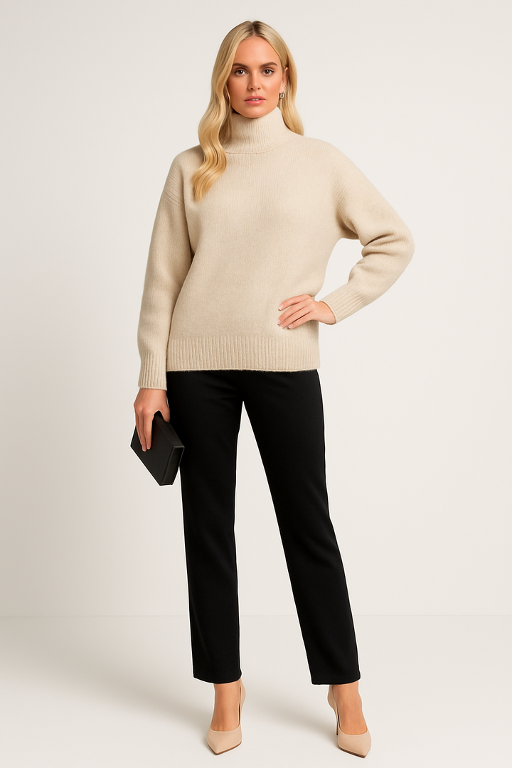 Women's Warm Turtleneck Sweater