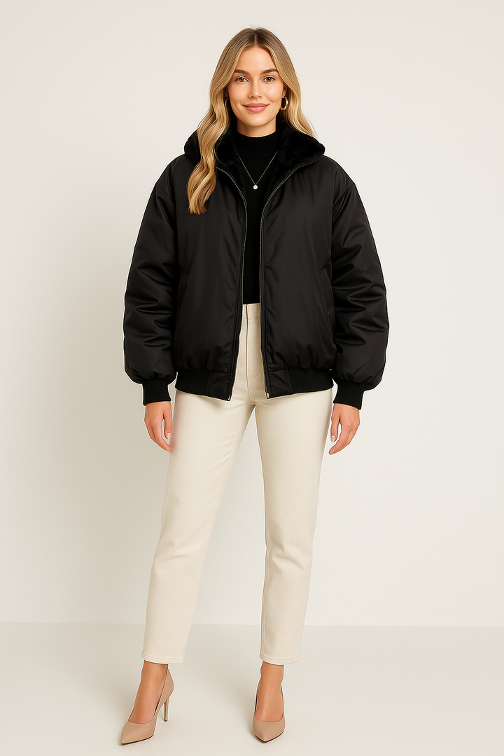 Women's Winter Jacket with Elegant Style