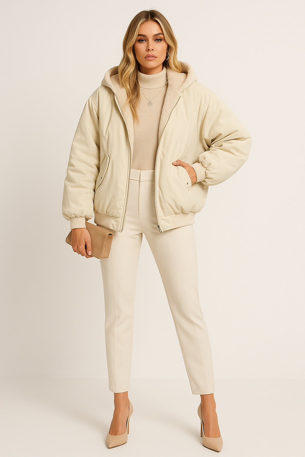 Women's Winter Jacket with Elegant Style