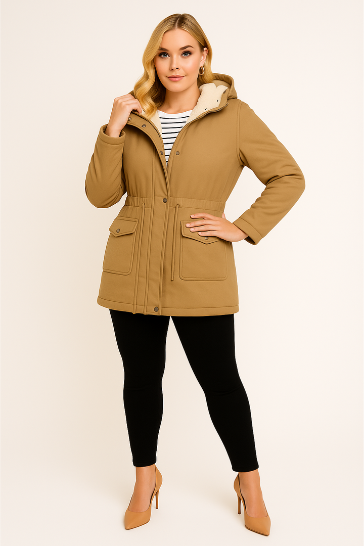 Women's All-Weather Plush Lined Parka Jacket