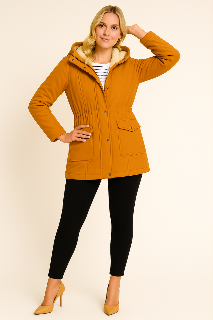 Women's All-Weather Plush Lined Parka Jacket