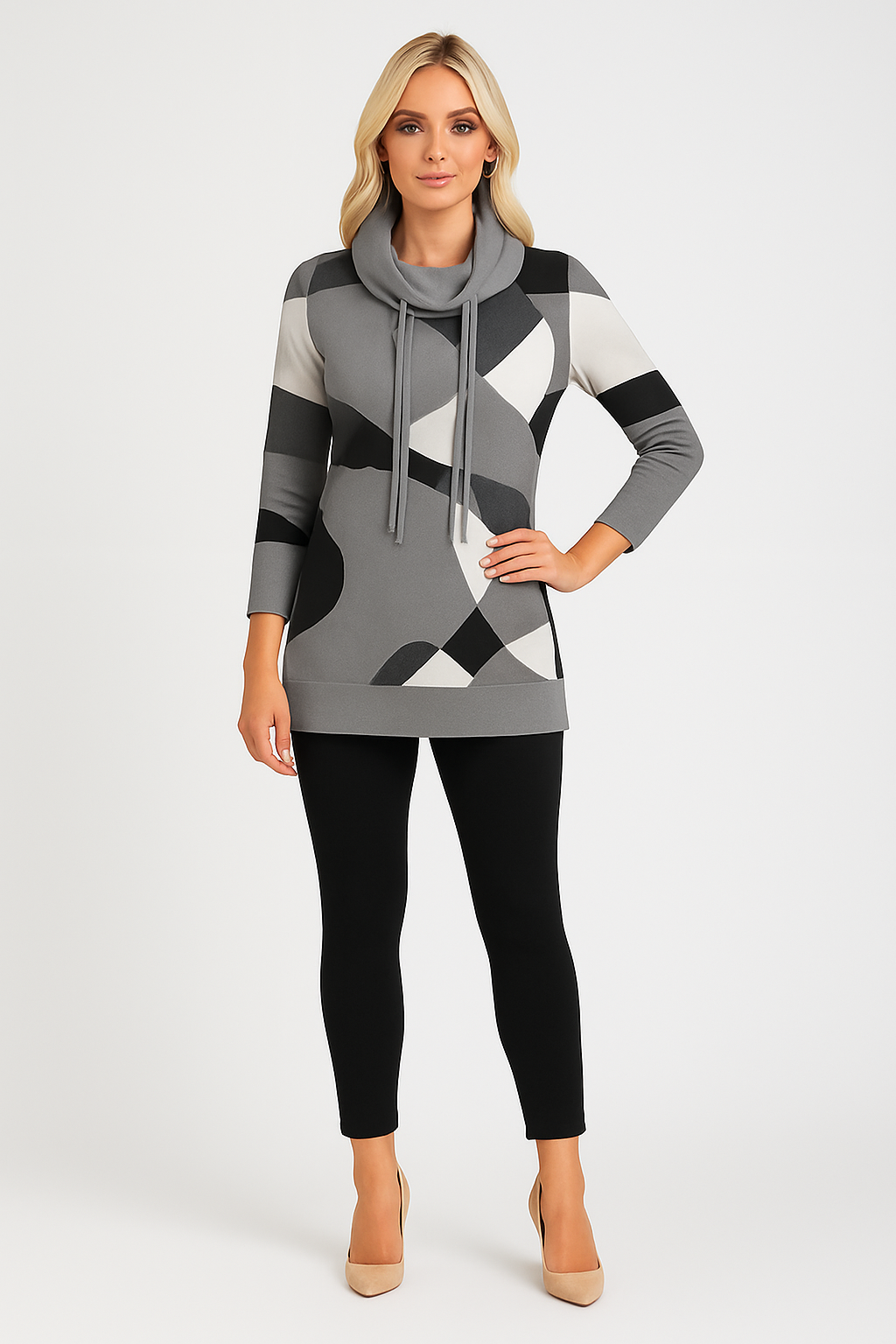 Women's Color Block Hoodie