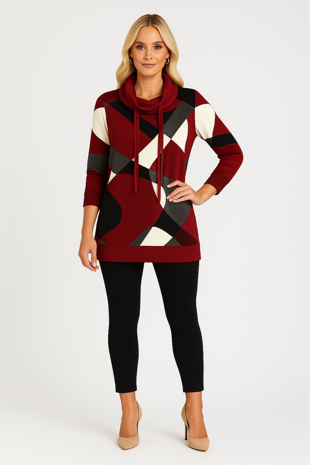 Women's Color Block Hoodie