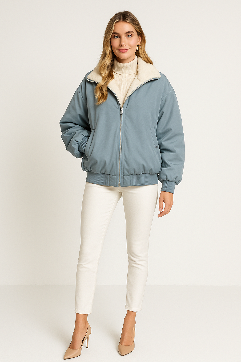 Women's Winter Jacket with Elegant Style