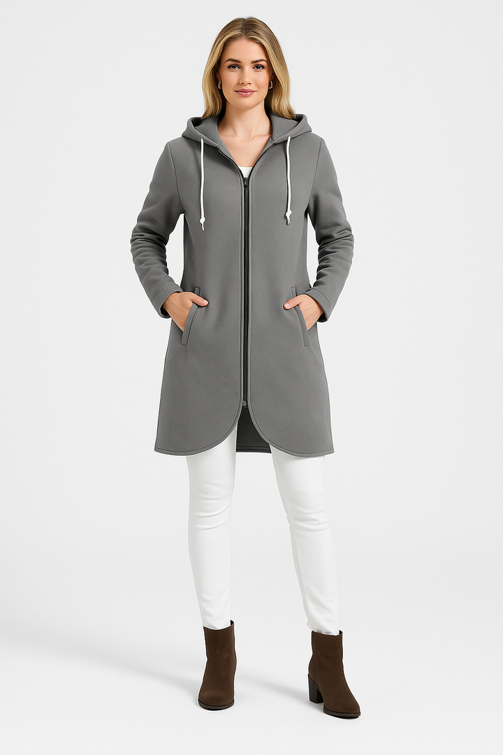 Women’s Zip-Up Hooded Jacket